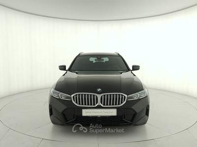 BMW Serie 3 320d  - 320d touring mhev 48v xdrive msport auto Nero usata Cuneo