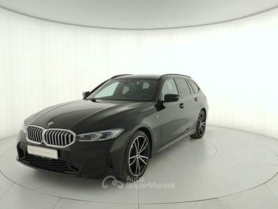 BMW Serie 3 320d  - 320d touring mhev 48v xdrive msport auto Nero usata Cuneo