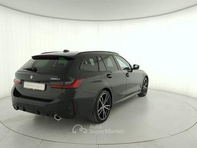 BMW Serie 3 320d  - 320d touring mhev 48v xdrive msport auto Nero usata Cuneo