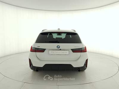 BMW Serie 3 320d  - 320d touring mhev 48v xdrive msport pro auto Bianco usata Cuneo