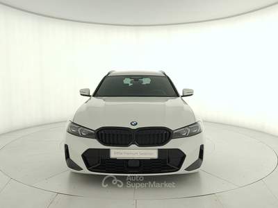 BMW Serie 3 320d  - 320d touring mhev 48v xdrive msport pro auto Bianco usata Cuneo