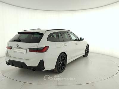 BMW Serie 3 320d  - 320d touring mhev 48v xdrive msport pro auto Bianco usata Cuneo