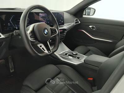 BMW Serie 3 320d  - 320d touring mhev 48v xdrive msport pro auto Bianco usata Cuneo