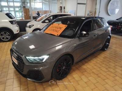 Audi A1 SPORTBACK 40 TFSI S tr. Identity Black S line 18" Grigio usata Vigevano