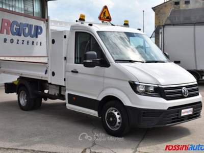Volkswagen Crafter 50/35 2.0 TDI 122 CV L3 RWD CASSONE RIBALTABILE PO Bianco usata Quinzano D'oglio