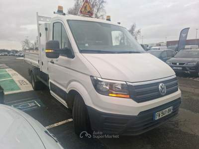 Volkswagen Crafter 50/35 2.0 TDI 122 CV L3 RWD CASSONE RIBALTABILE PO Bianco usata Quinzano D'oglio