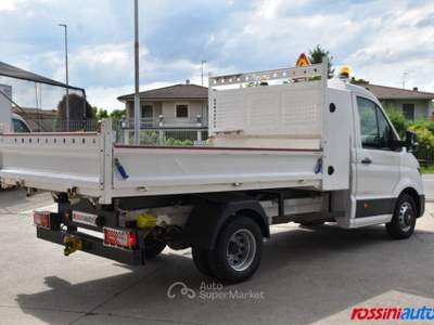 Volkswagen Crafter 50/35 2.0 TDI 122 CV L3 RWD CASSONE RIBALTABILE PO Bianco usata Quinzano D'oglio