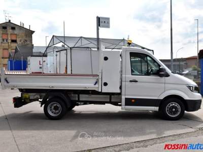 Volkswagen Crafter 50/35 2.0 TDI 122 CV L3 RWD CASSONE RIBALTABILE PO Bianco usata Quinzano D'oglio