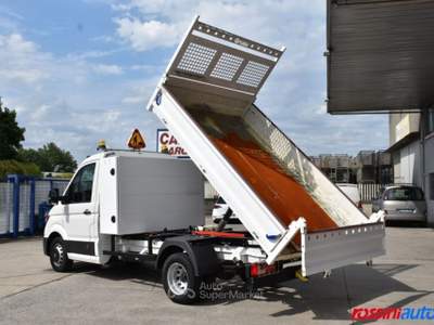 Volkswagen Crafter 50/35 2.0 TDI 122 CV L3 RWD CASSONE RIBALTABILE PO Bianco usata Quinzano D'oglio
