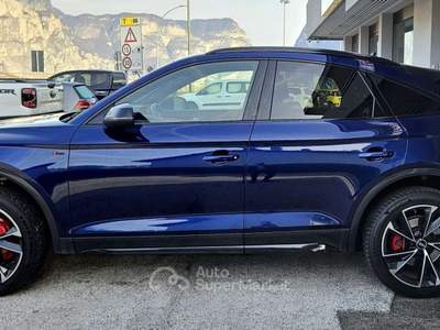Audi Q5 3.0 tdi mhev 48V S line Plus quattro "FULL" Blu/Azzurro usata San Michele all'Adige