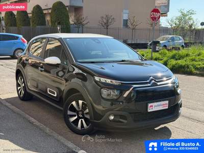 Citroen C3 C3 PureTech 83 S&S Shine Nero usata Busto Arsizio