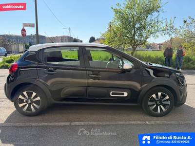 Citroen C3 C3 PureTech 83 S&S Shine Nero usata Busto Arsizio