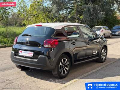 Citroen C3 C3 PureTech 83 S&S Shine Nero usata Busto Arsizio