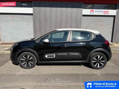 Citroen C3 C3 PureTech 83 S&S Shine Nero usata Busto Arsizio