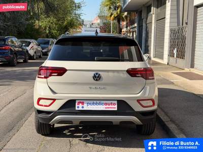 Volkswagen T-Roc T-Roc 1.0 TSI Sport Bianco usata Busto Arsizio