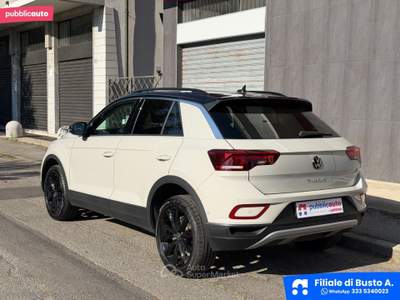 Volkswagen T-Roc T-Roc 1.0 TSI Sport Bianco usata Busto Arsizio
