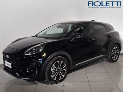 Ford Puma Puma 1.0 EcoBoost Hybrid 125 CV S&S Titanium Nero usata Manerbio