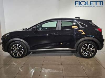Ford Puma Puma 1.0 EcoBoost Hybrid 125 CV S&S Titanium Nero usata Manerbio