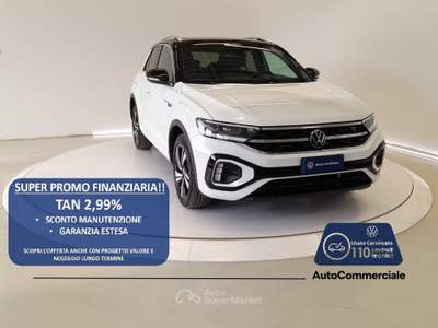 Volkswagen T-Roc 2.0 TDI SCR R-Line DSG Bianco usata Bologna