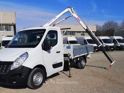 Renault Master master T35 2.3 dci 145cv Cassone Fisso con Gru Bianco usata Reggio nell'Emilia