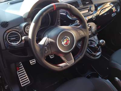 Abarth 500 Da amatore ,completa di molti accessori !!!!!!!!!!!!!!!!! Nero usata Gubbio