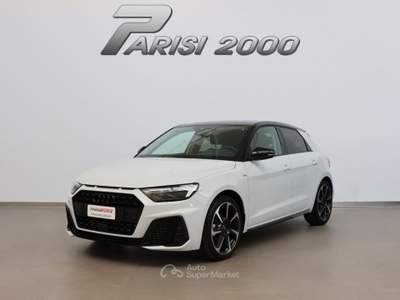 Audi A1 SPB 30TFSI SLine Black Edition*PROMO PARISI GROUP* Bianco usata Cinisello Balsamo