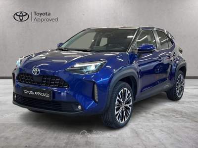 Toyota Yaris Cross 1.5 Hybrid 5p. E-CVT Lounge Blu/Azzurro usata Caresanablot