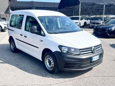 Volkswagen Caddy 2.0 TDI Furgone Business Kombi 5 Posti Bianco usata Pieve di Soligo
