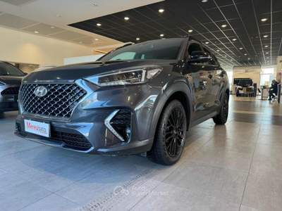 Hyundai Tucson 1.6 CRDi 136CV DCT N Line Grigio usata Sassari