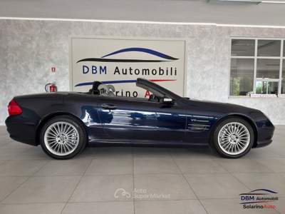 Mercedes-Benz SL 55 k AMG 500cv Blu/Azzurro usata Paitone