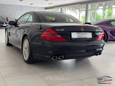 Mercedes-Benz SL 55 k AMG 500cv Blu/Azzurro usata Paitone
