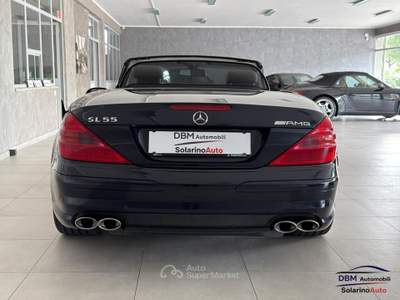 Mercedes-Benz SL 55 k AMG 500cv Blu/Azzurro usata Paitone