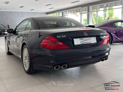 Mercedes-Benz SL 55 k AMG 500cv Blu/Azzurro usata Paitone
