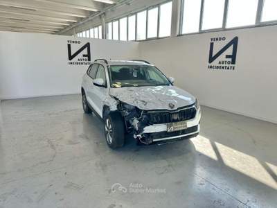 Skoda Karoq 2.0 TDI EVO SCR 115CV DSG EXECUTIVE Bianco usata Megliadino San Vitale
