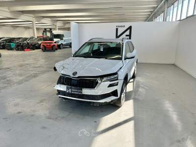 Skoda Karoq 2.0 TDI EVO SCR 115CV DSG EXECUTIVE Bianco usata Megliadino San Vitale