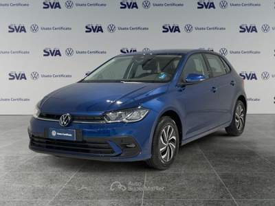 Volkswagen Polo 1.0 TSI 95CV DSG Life Blu/Azzurro usata Ravenna