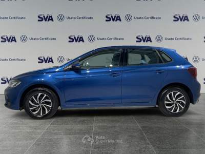 Volkswagen Polo 1.0 TSI 95CV DSG Life Blu/Azzurro usata Ravenna