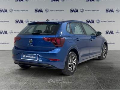 Volkswagen Polo 1.0 TSI 95CV DSG Life Blu/Azzurro usata Ravenna