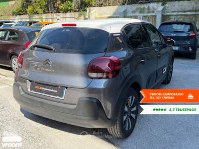Citroen C3 C3 PureTech 83 S&S Shine Grigio usata Campobasso