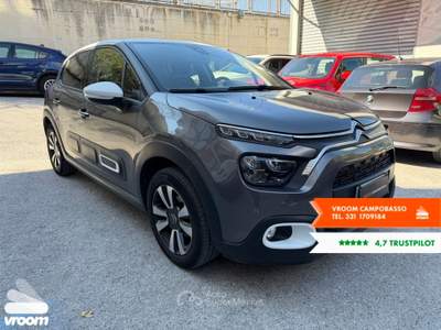 Citroen C3 C3 PureTech 83 S&S Shine Grigio usata Campobasso
