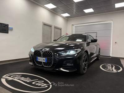BMW Serie 4 420d 420 420d 48V Coupé Msport Nero usata Valmontone