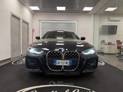 BMW Serie 4 420d 420 420d 48V Coupé Msport Nero usata Valmontone