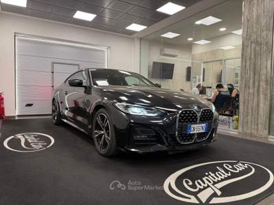 BMW Serie 4 420d 420 420d 48V Coupé Msport Nero usata Valmontone