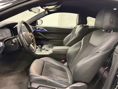BMW Serie 4 420d 420 420d 48V Coupé Msport Nero usata Valmontone