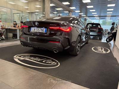 BMW Serie 4 420d 420 420d 48V Coupé Msport Nero usata Valmontone