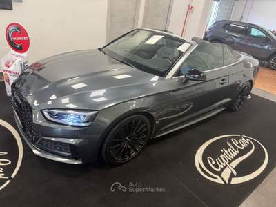 Audi A5 Cabrio 2.0 TDI 190 CV quattro S tronic Sport Grigio usata Valmontone