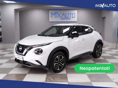 Nissan Juke 1.0 DIG-T N-Connecta 114CV DCT Bianco usata Latina