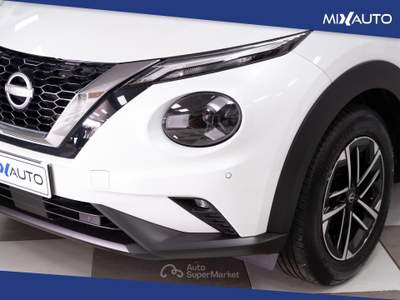 Nissan Juke 1.0 DIG-T N-Connecta 114CV DCT Bianco usata Latina