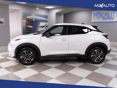 Nissan Juke 1.0 DIG-T N-Connecta 114CV DCT Bianco usata Latina