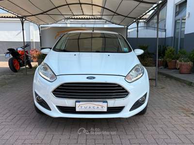Ford Fiesta Ford Fiesta 1.5 TDCi Titanium AUTOCARRO DISTRIBUZIONE ESEGUITA #10331 Bianco usata Alessandria